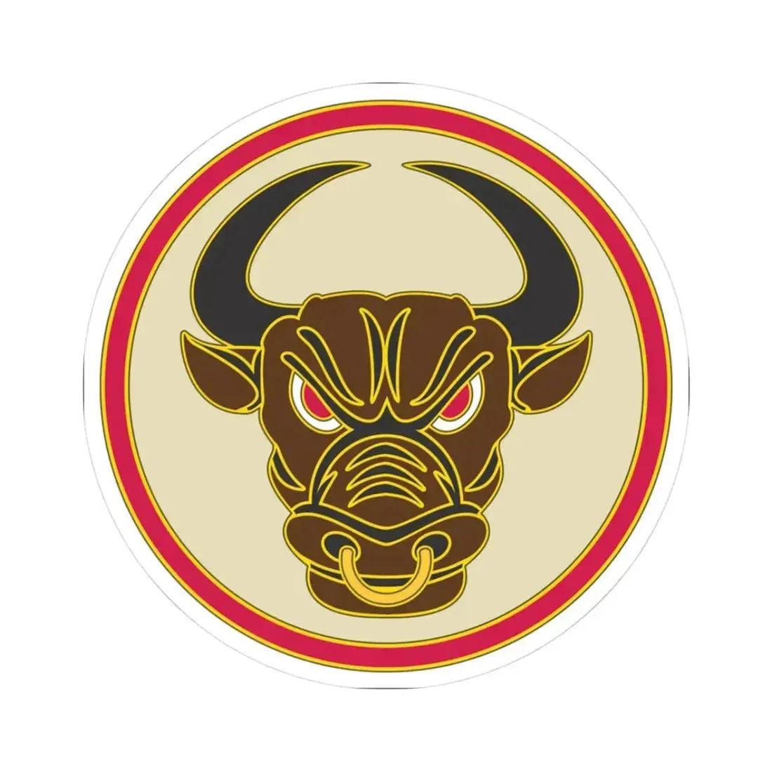 518th Sustainment Brigade (U.S. Army) STICKER Vinyl Kiss-Cut Decal 3 Inch White - The Sticker Space