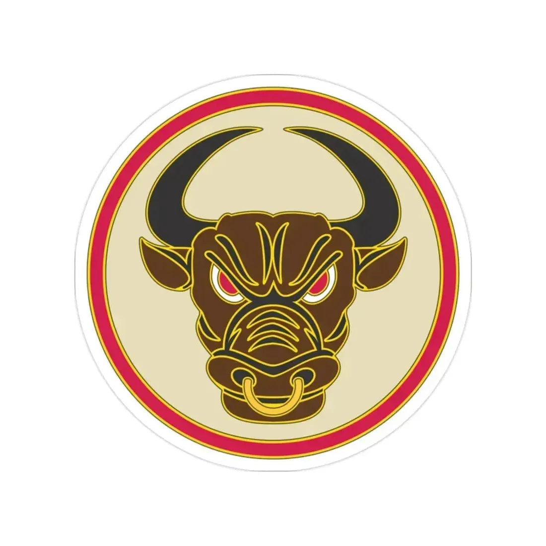 518th Sustainment Brigade (U.S. Army) Transparent STICKER Die-Cut Vinyl Decal 2 Inch - The Sticker Space