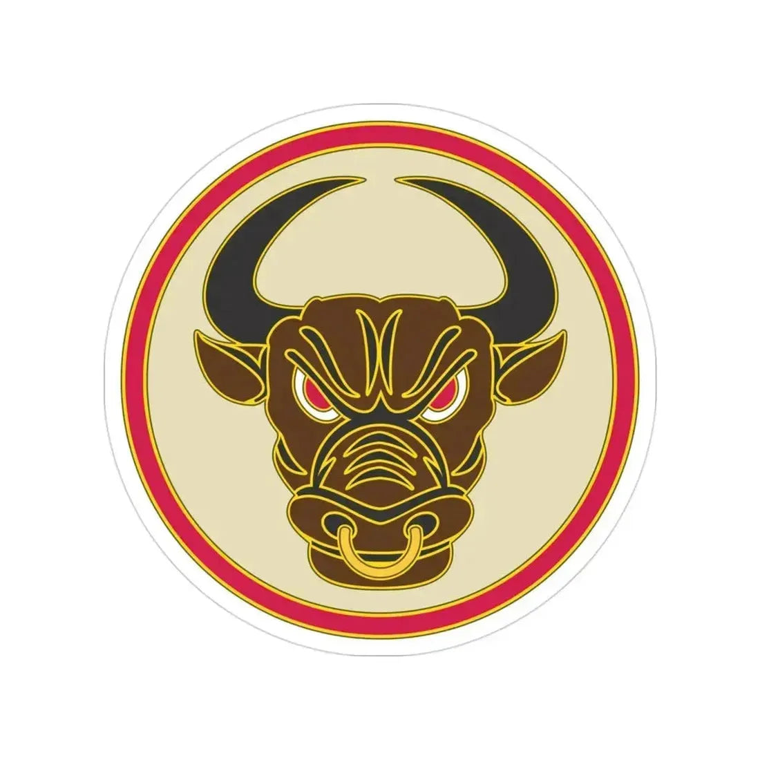 518th Sustainment Brigade (U.S. Army) Transparent STICKER Die-Cut Vinyl Decal 3 Inch - The Sticker Space