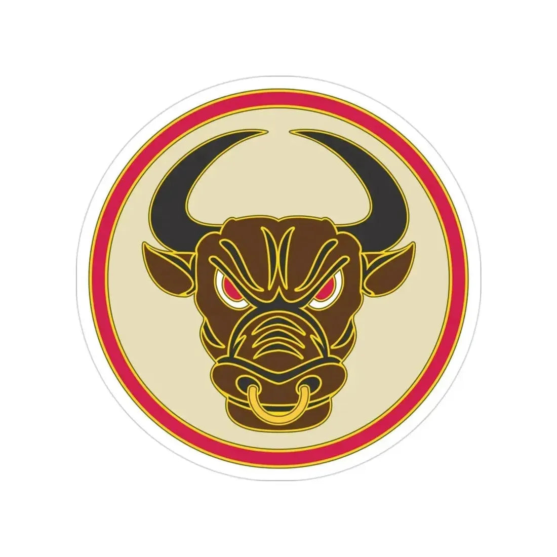 518th Sustainment Brigade (U.S. Army) Transparent STICKER Die-Cut Vinyl Decal 3 Inch - The Sticker Space