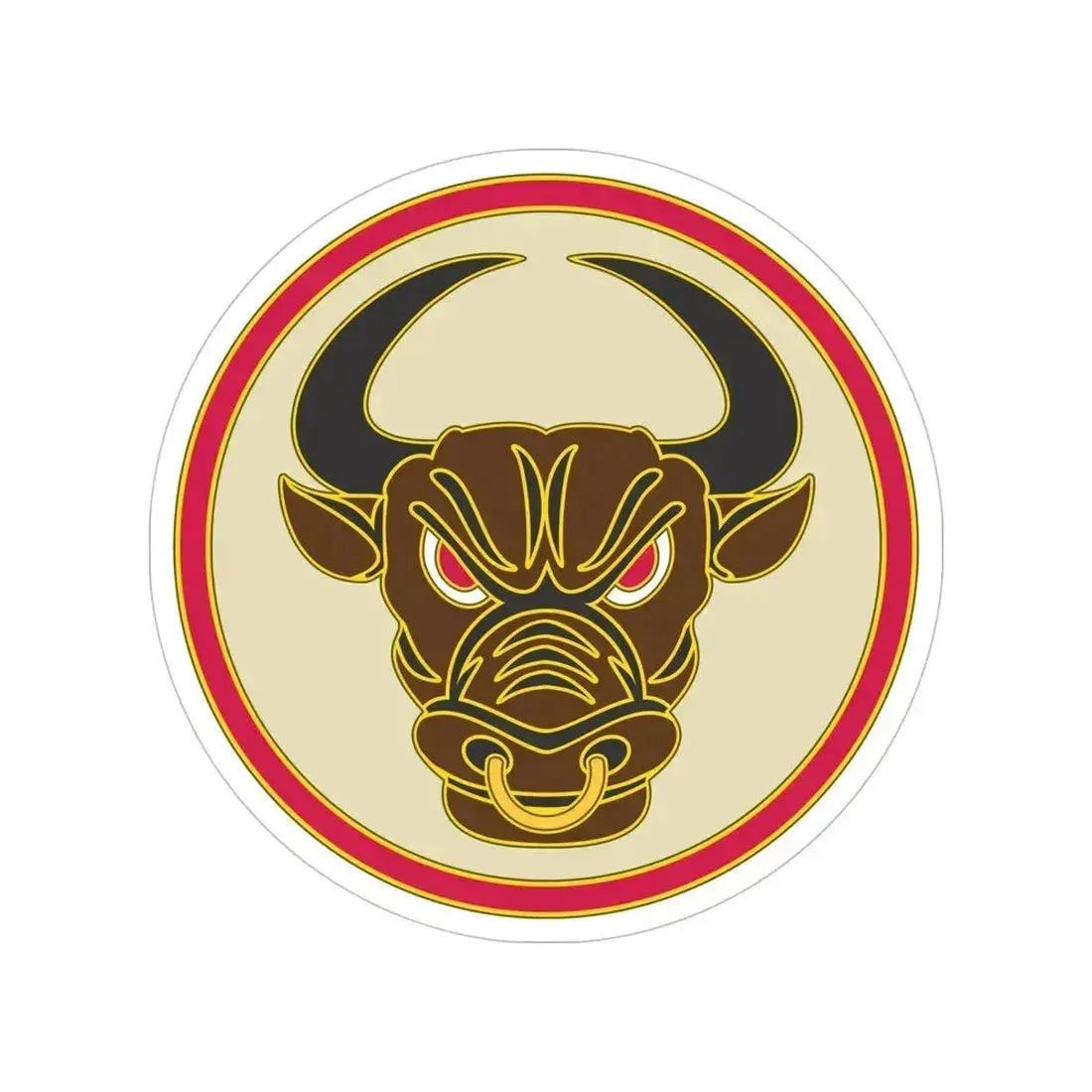 518th Sustainment Brigade (U.S. Army) Transparent STICKER Die-Cut Vinyl Decal 5 Inch - The Sticker Space