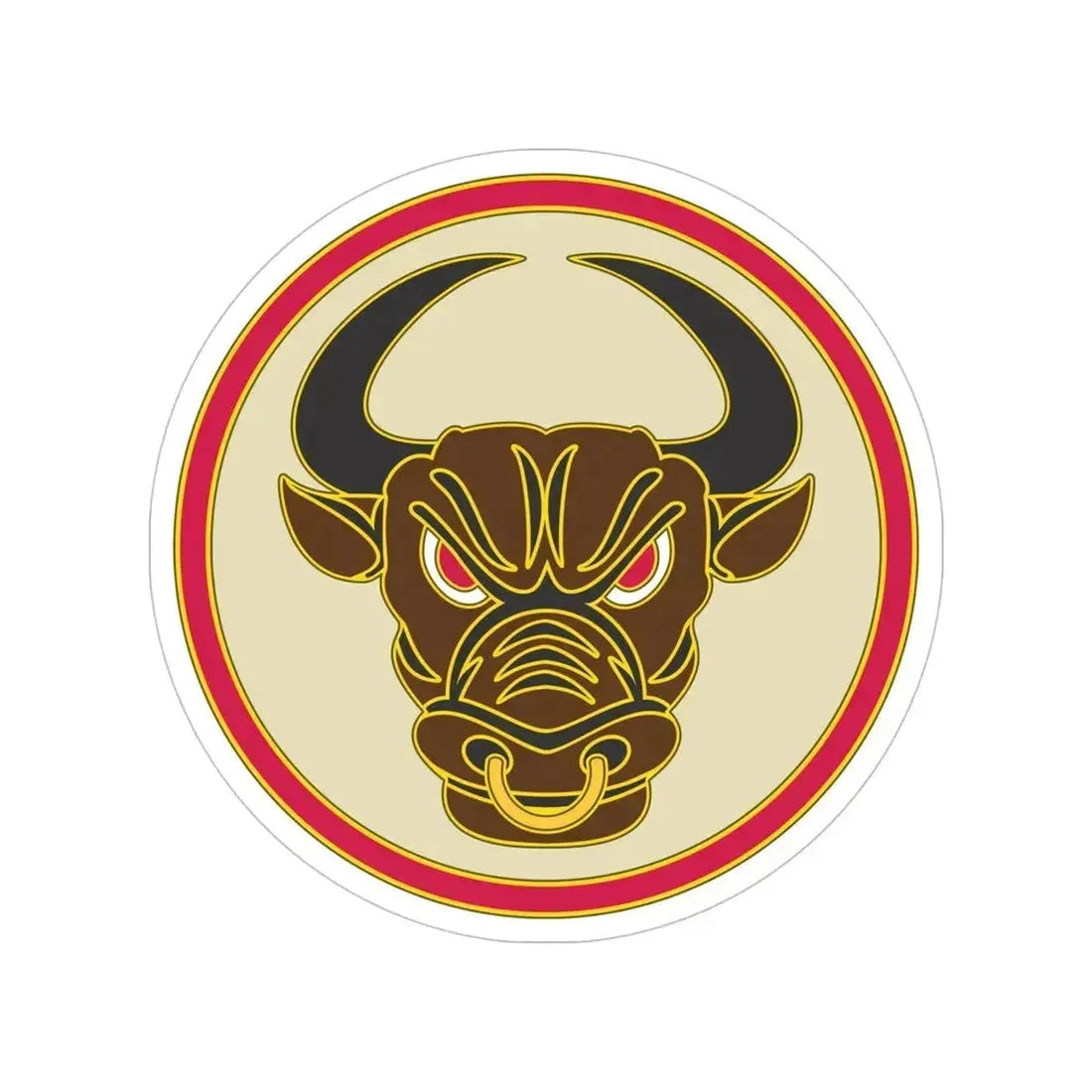 518th Sustainment Brigade (U.S. Army) Transparent STICKER Die-Cut Vinyl Decal 5 Inch - The Sticker Space