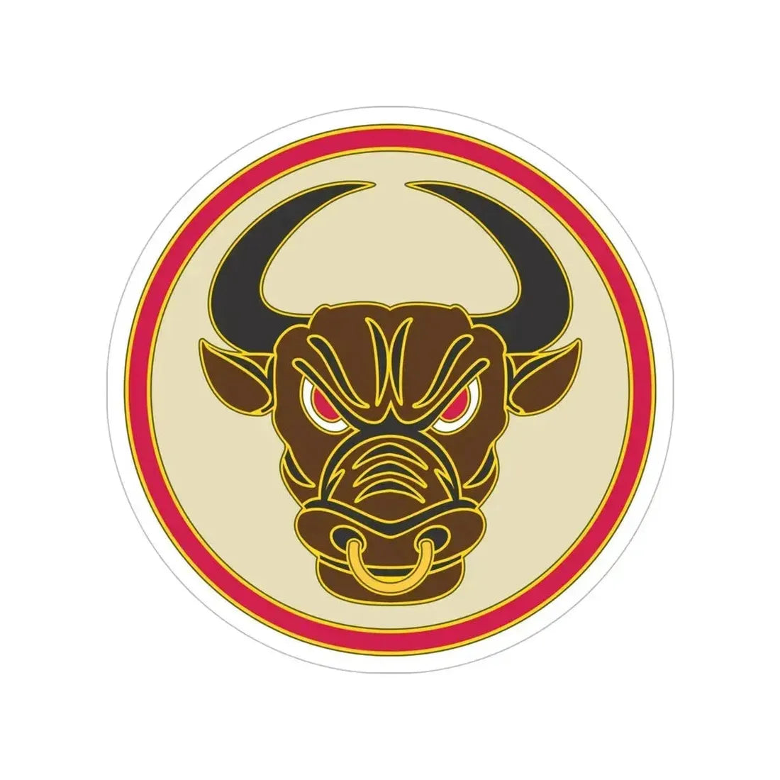 518th Sustainment Brigade (U.S. Army) Transparent STICKER Die-Cut Vinyl Decal 6 Inch - The Sticker Space