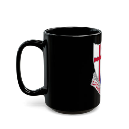 519 Hospital Center (U.S. Army) Black Coffee Mug-The Sticker Space