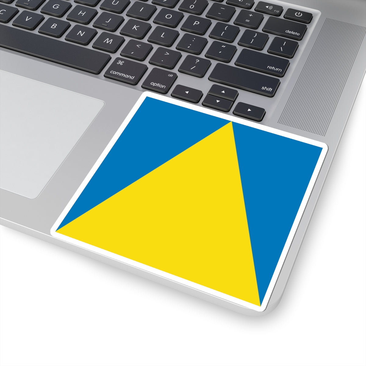 Flag of Novyi Rozdil (Ukraine) STICKER Vinyl Kiss-Cut Decal