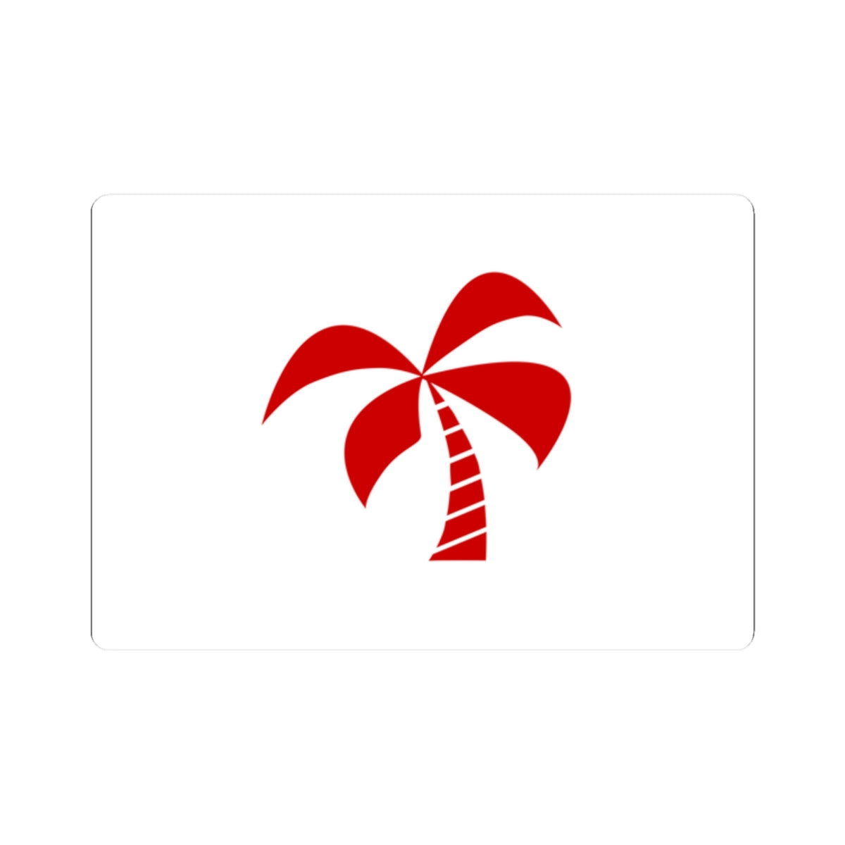 Flag of the Red Palm (Syria) STICKER Vinyl Kiss-Cut Decal