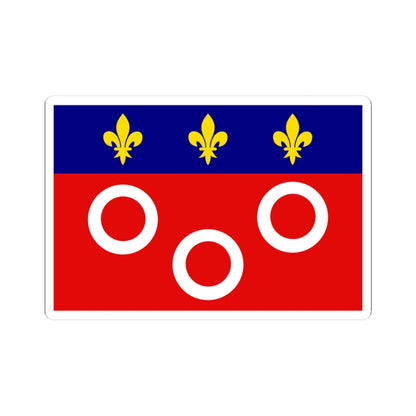 Flag of Macon (France) STICKER Vinyl Kiss-Cut Decal