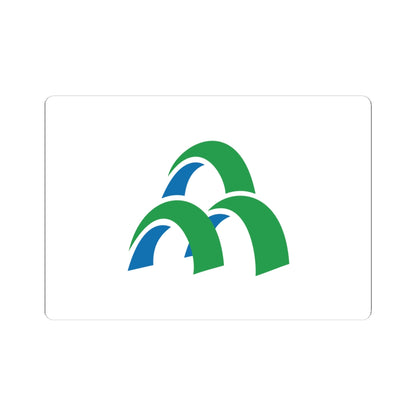 Flag of Mori Hokkaido (Japan) STICKER Vinyl Kiss-Cut Decal