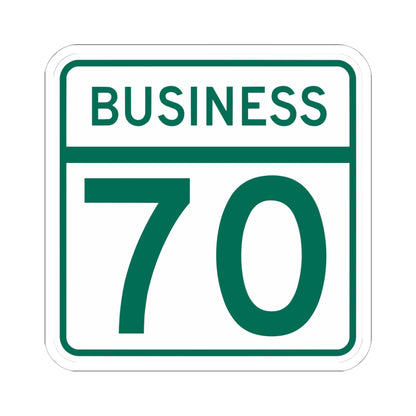 MD Route 70 Business (Maryland) (Road Sign) STICKER Vinyl Kiss-Cut Decal