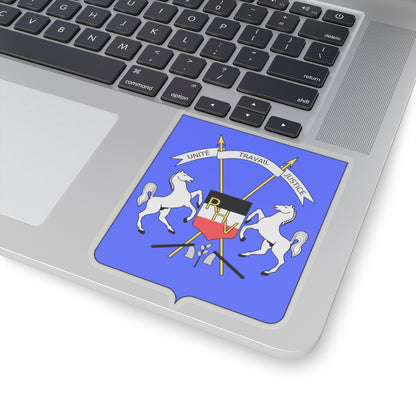 Coat of arms of Upper Volta - STICKER Vinyl Kiss-Cut Decal