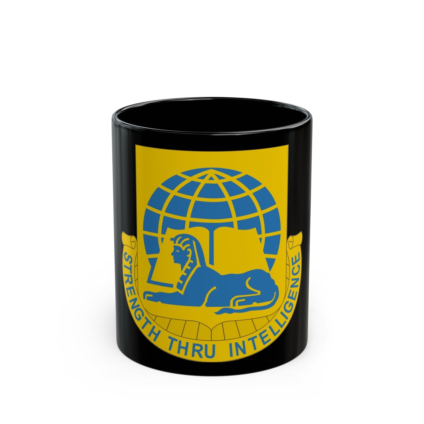 519th Military Intelligence Battalion (U.S. Army) Black Coffee Mug-11oz-The Sticker Space