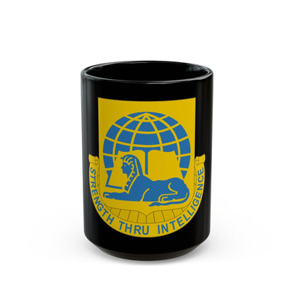 519th Military Intelligence Battalion (U.S. Army) Black Coffee Mug-15oz-The Sticker Space