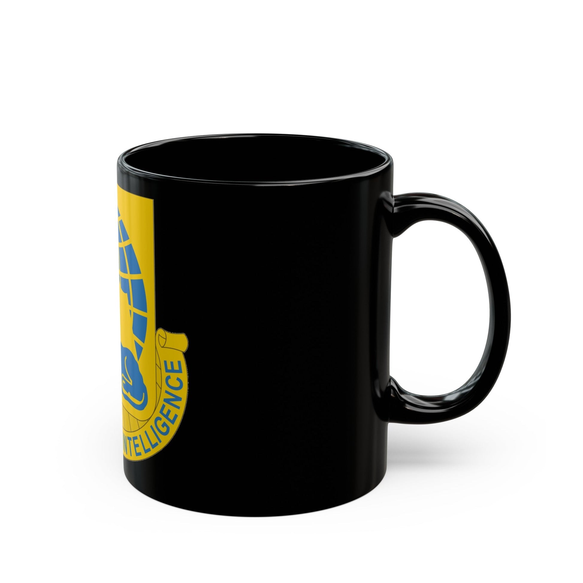 519th Military Intelligence Battalion (U.S. Army) Black Coffee Mug-The Sticker Space