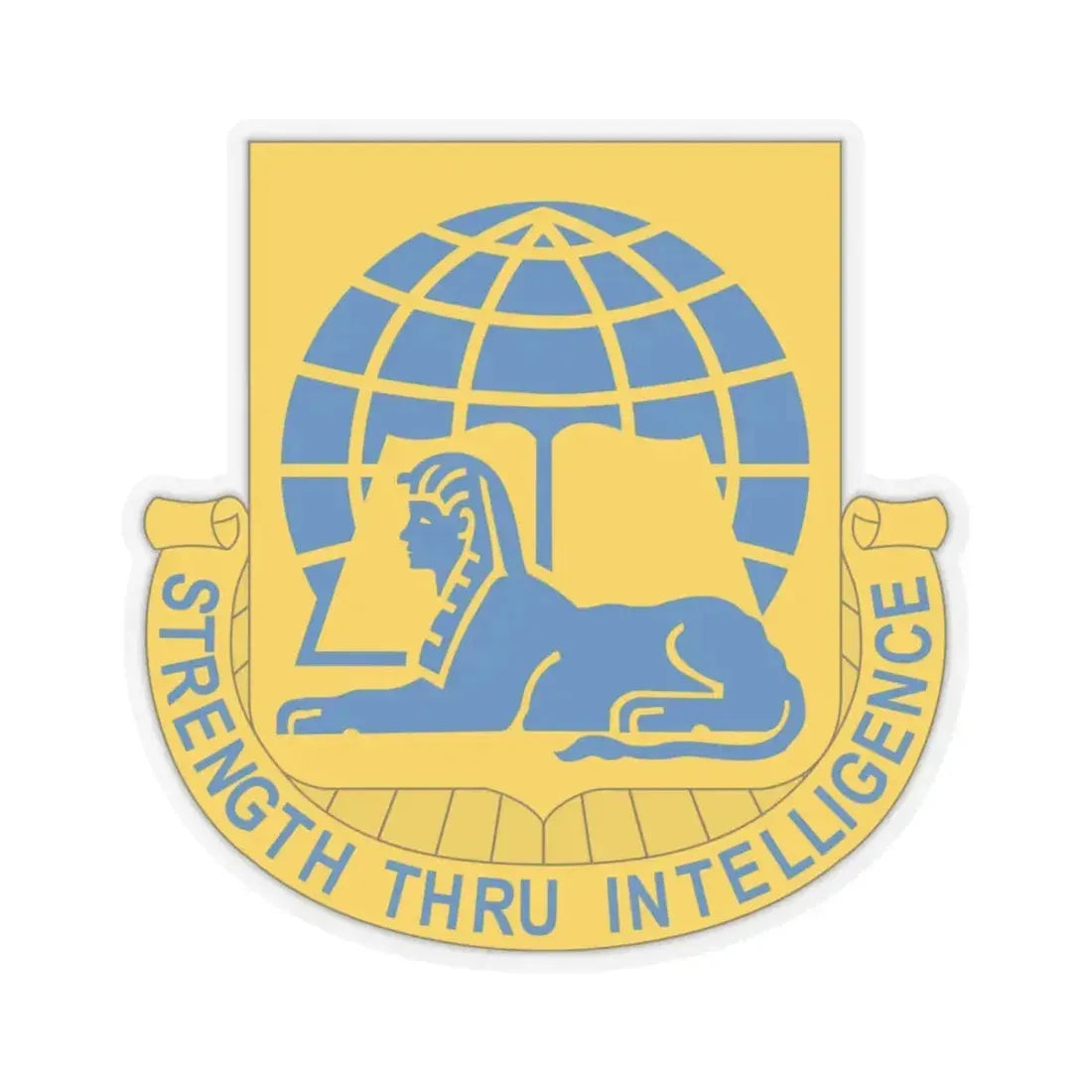 519th Military Intelligence Battalion (U.S. Army) STICKER Vinyl Kiss-Cut Decal 6 Inch Transparent - The Sticker Space