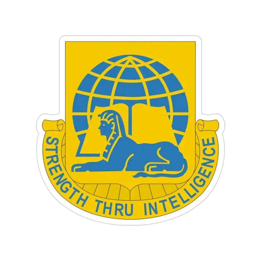 519th Military Intelligence Battalion (U.S. Army) Transparent STICKER Die-Cut Vinyl Decal 5 Inch - The Sticker Space