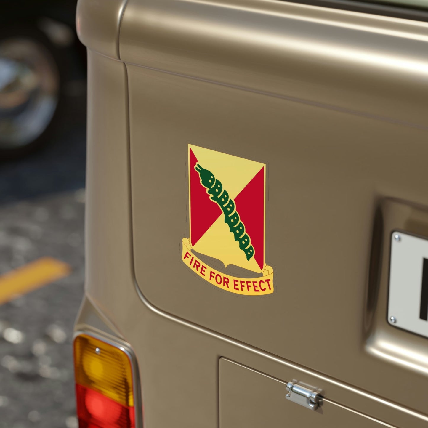 51st Air Defense Artillery Regiment (U.S. Army) Transparent STICKER Die-Cut Vinyl Decal-The Sticker Space