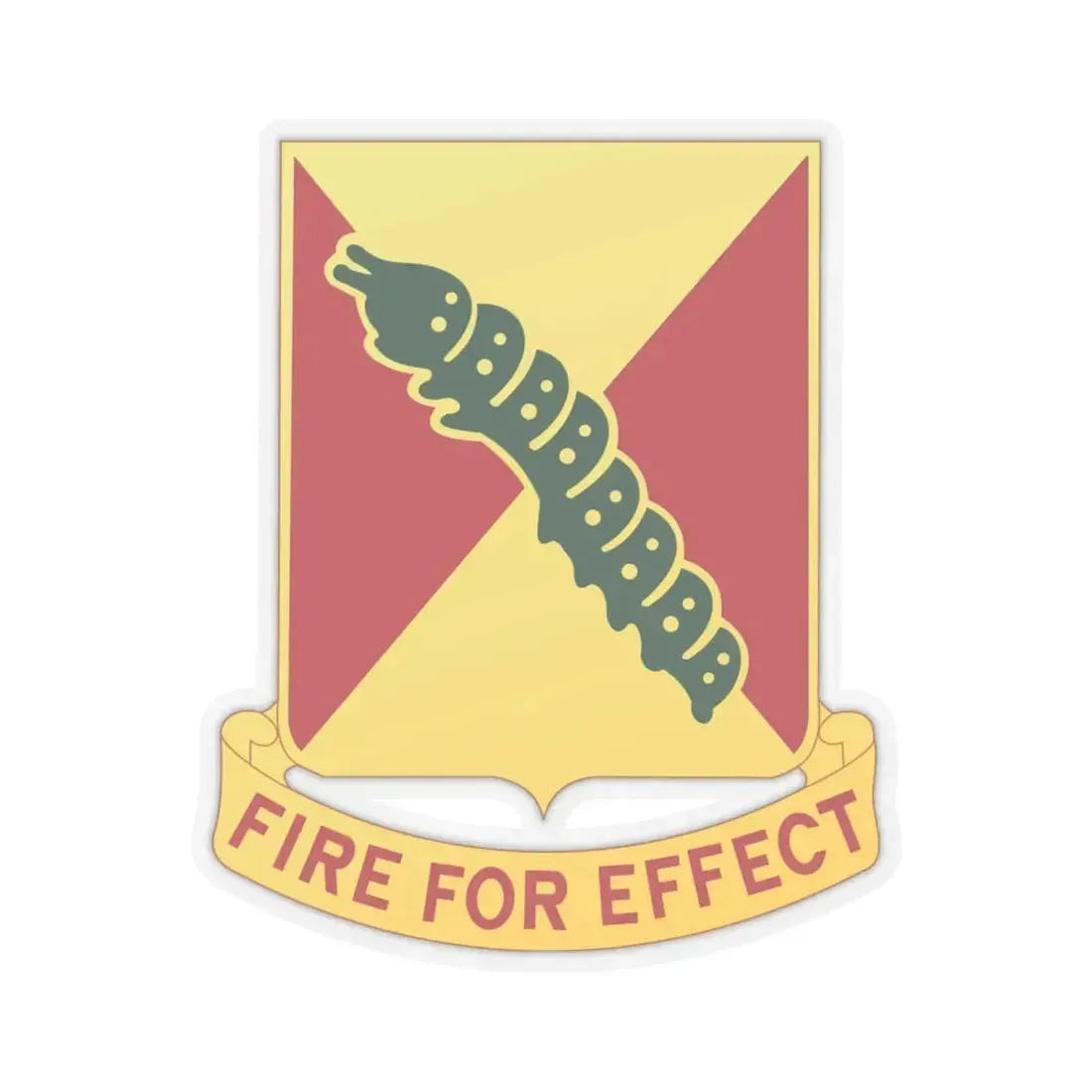51st Air Defense Artillery Regiment (U.S. Army) STICKER Vinyl Kiss-Cut Decal 6 Inch Transparent - The Sticker Space