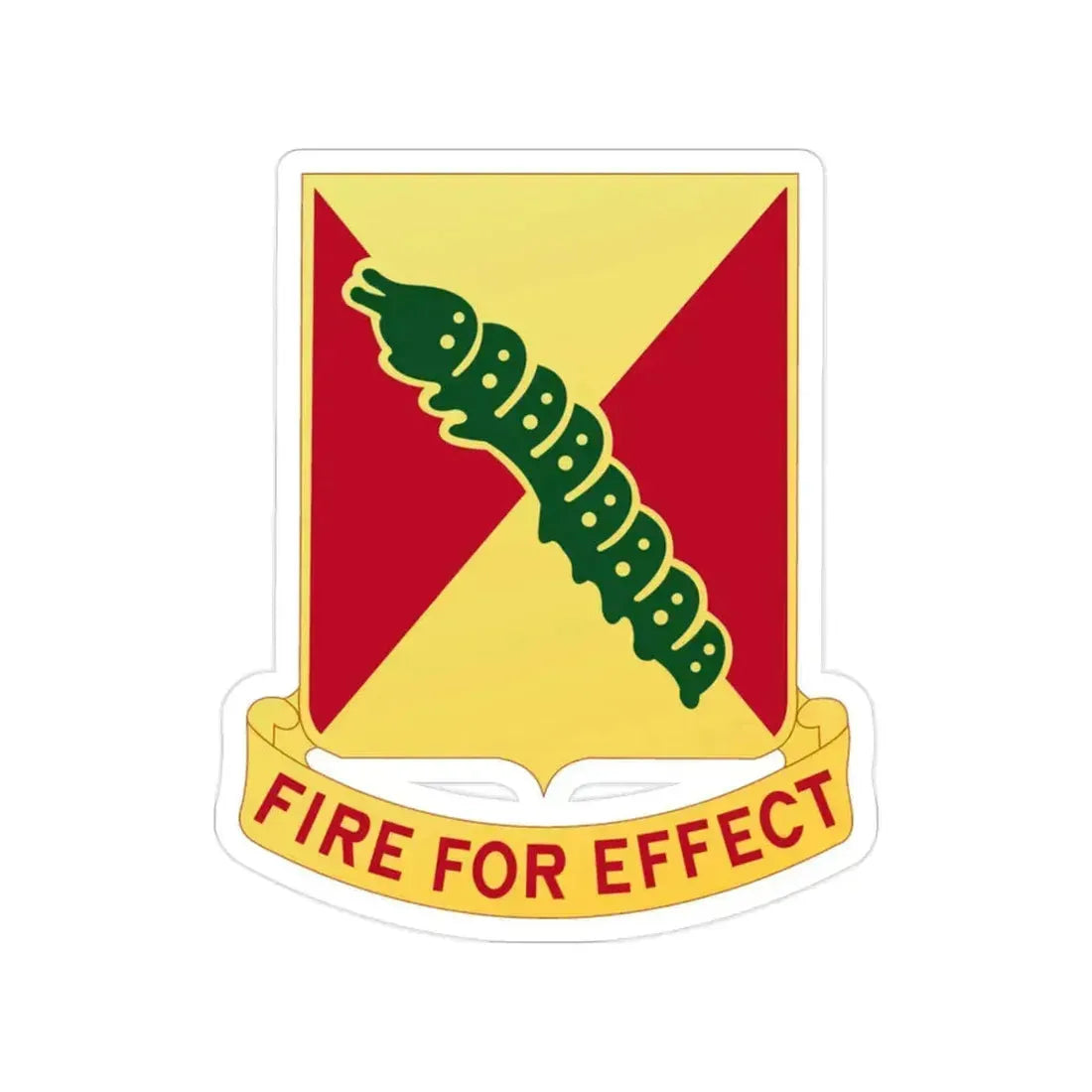 51st Air Defense Artillery Regiment (U.S. Army) Transparent STICKER Die-Cut Vinyl Decal 2 Inch - The Sticker Space