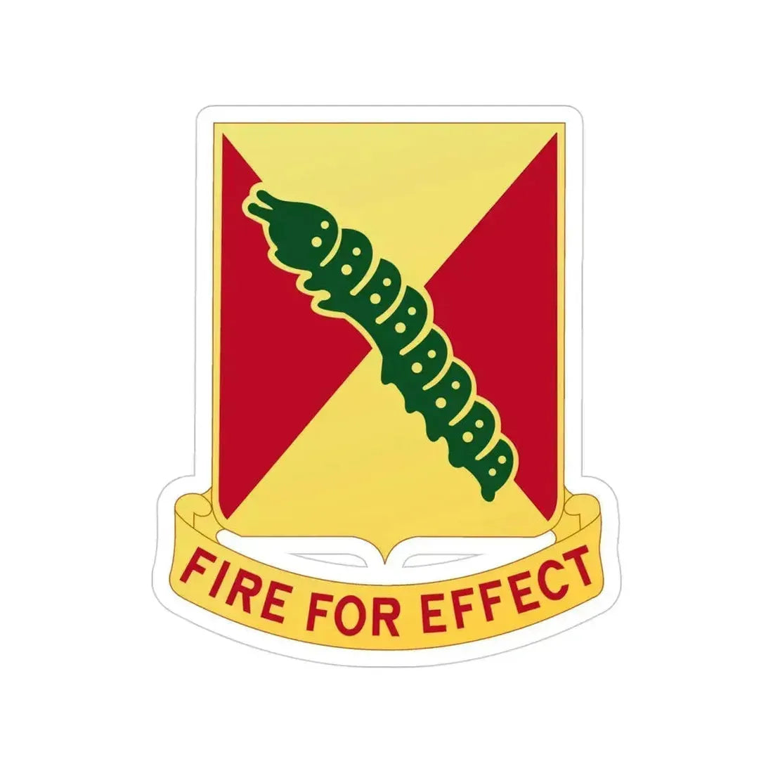 51st Air Defense Artillery Regiment (U.S. Army) Transparent STICKER Die-Cut Vinyl Decal 4 Inch - The Sticker Space