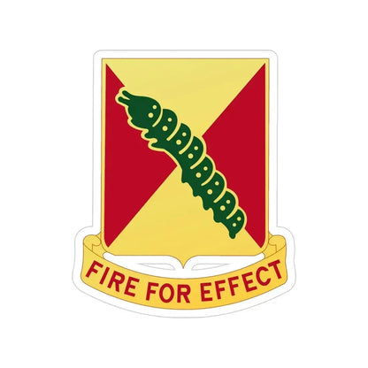 51st Air Defense Artillery Regiment (U.S. Army) Transparent STICKER Die-Cut Vinyl Decal 4 Inch - The Sticker Space