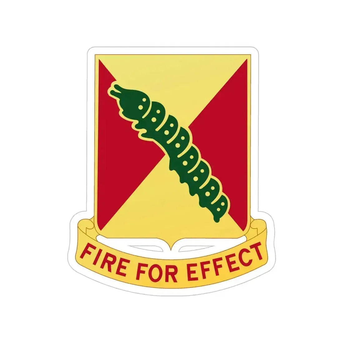 51st Air Defense Artillery Regiment (U.S. Army) Transparent STICKER Die-Cut Vinyl Decal 6 Inch - The Sticker Space