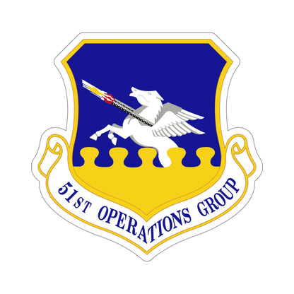 51st Operations Group (U.S. Air Force) STICKER Vinyl Die-Cut Decal-6 Inch-The Sticker Space