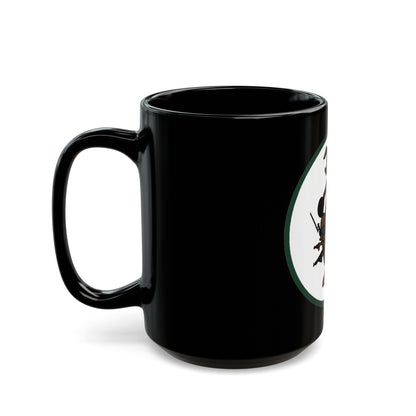 52 Airlift Squadron AMC (U.S. Air Force) Black Coffee Mug-The Sticker Space