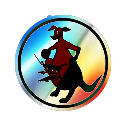 52 Airlift Squadron AMC (U.S. Air Force) Holographic STICKER Die-Cut Vinyl Decal - The Sticker Space