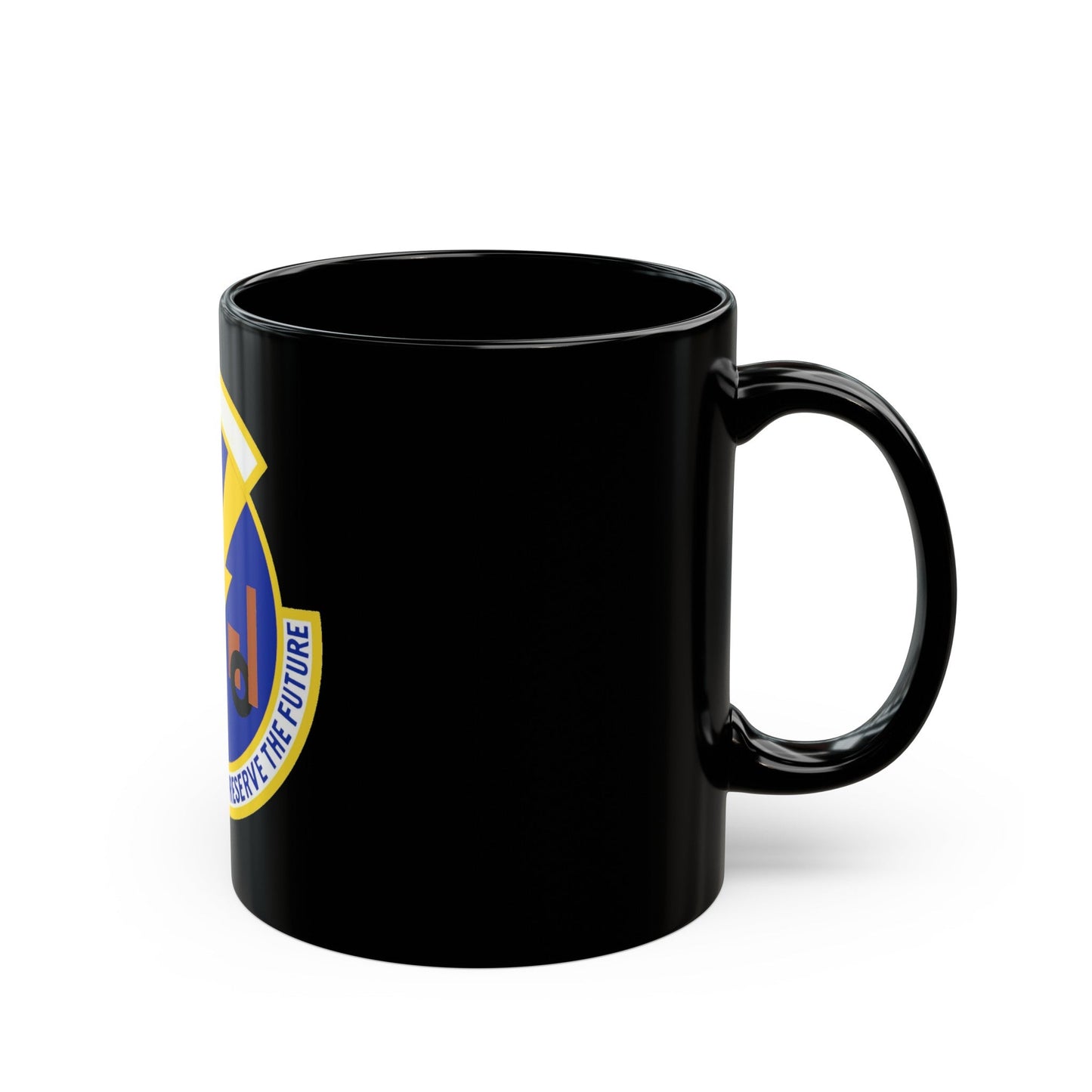 52 Logistics Readiness Sq USAFE (U.S. Air Force) Black Coffee Mug-The Sticker Space