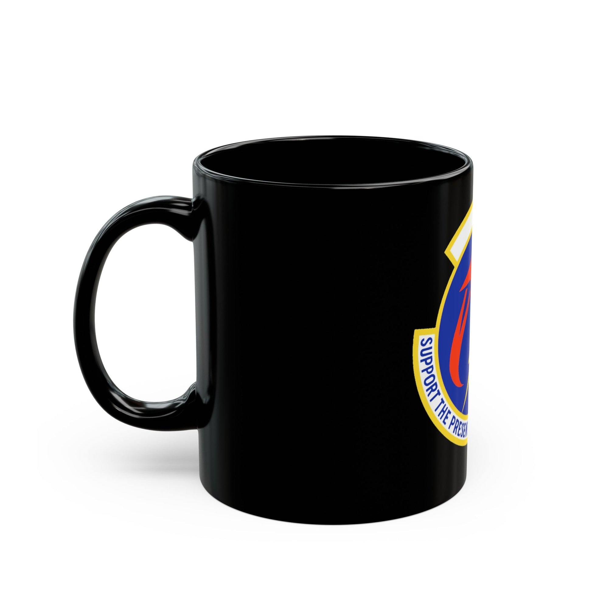 52 Logistics Readiness Sq USAFE (U.S. Air Force) Black Coffee Mug-The Sticker Space