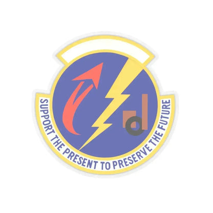 52 Logistics Readiness Sq USAFE (U.S. Air Force) STICKER Vinyl Kiss-Cut Decal 4 Inch Transparent - The Sticker Space