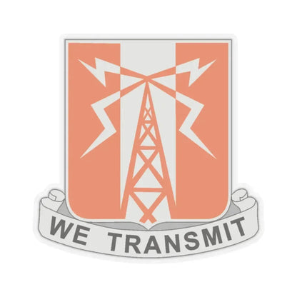 52 Signal Battalion (U.S. Army) STICKER Vinyl Kiss-Cut Decal 2 Inch Transparent - The Sticker Space