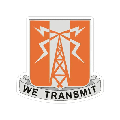 52 Signal Battalion (U.S. Army) Transparent STICKER Die-Cut Vinyl Decal 3 Inch - The Sticker Space