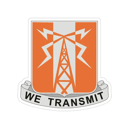 52 Signal Battalion (U.S. Army) Transparent STICKER Die-Cut Vinyl Decal 6 Inch - The Sticker Space