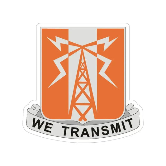 52 Signal Battalion (U.S. Army) Transparent STICKER Die-Cut Vinyl Decal 6 Inch - The Sticker Space