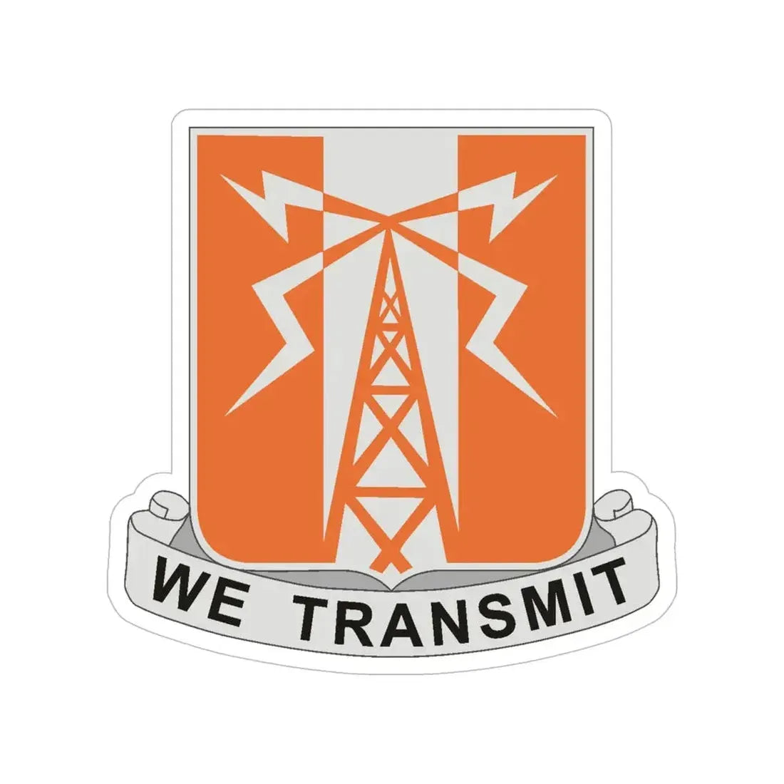 52 Signal Battalion (U.S. Army) Transparent STICKER Die-Cut Vinyl Decal - The Sticker Space