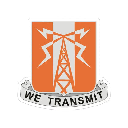 52 Signal Battalion (U.S. Army) Transparent STICKER Die-Cut Vinyl Decal - The Sticker Space