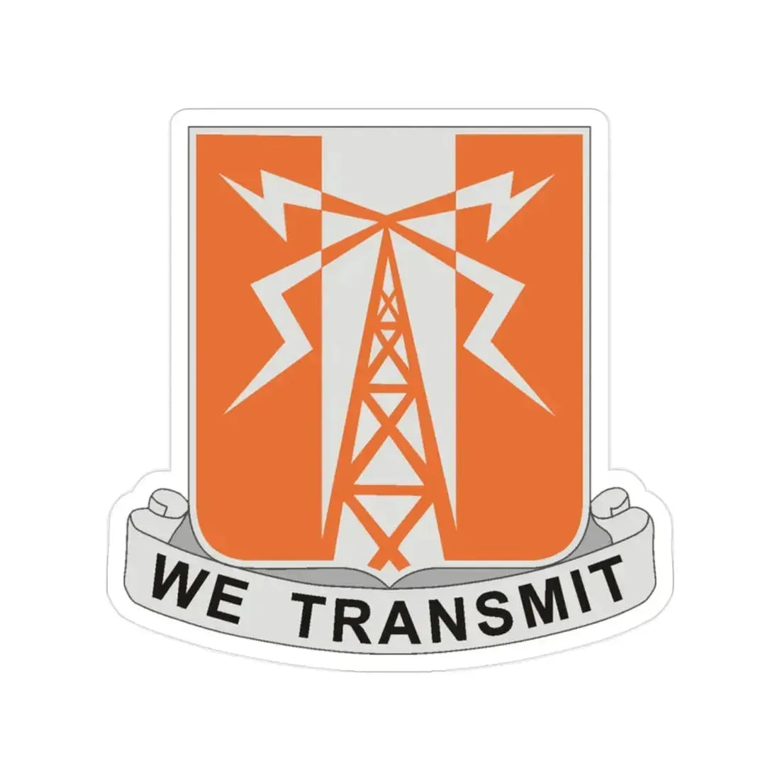 52 Signal Battalion (U.S. Army) Transparent STICKER Die-Cut Vinyl Decal - The Sticker Space