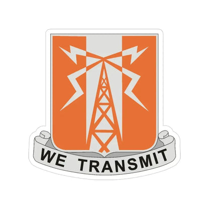 52 Signal Battalion (U.S. Army) Transparent STICKER Die-Cut Vinyl Decal - The Sticker Space