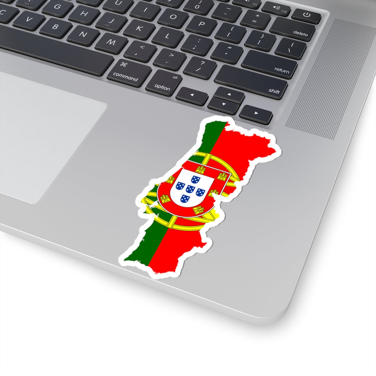 Flag map of Portugal (Portugal) STICKER Vinyl Kiss-Cut Decal