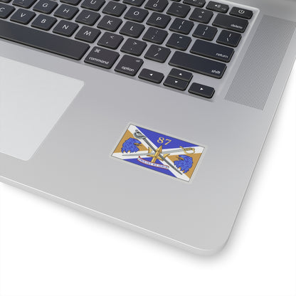 USS Mason DDG 87 Battle Flag (U.S. Navy) STICKER Vinyl Kiss-Cut Decal