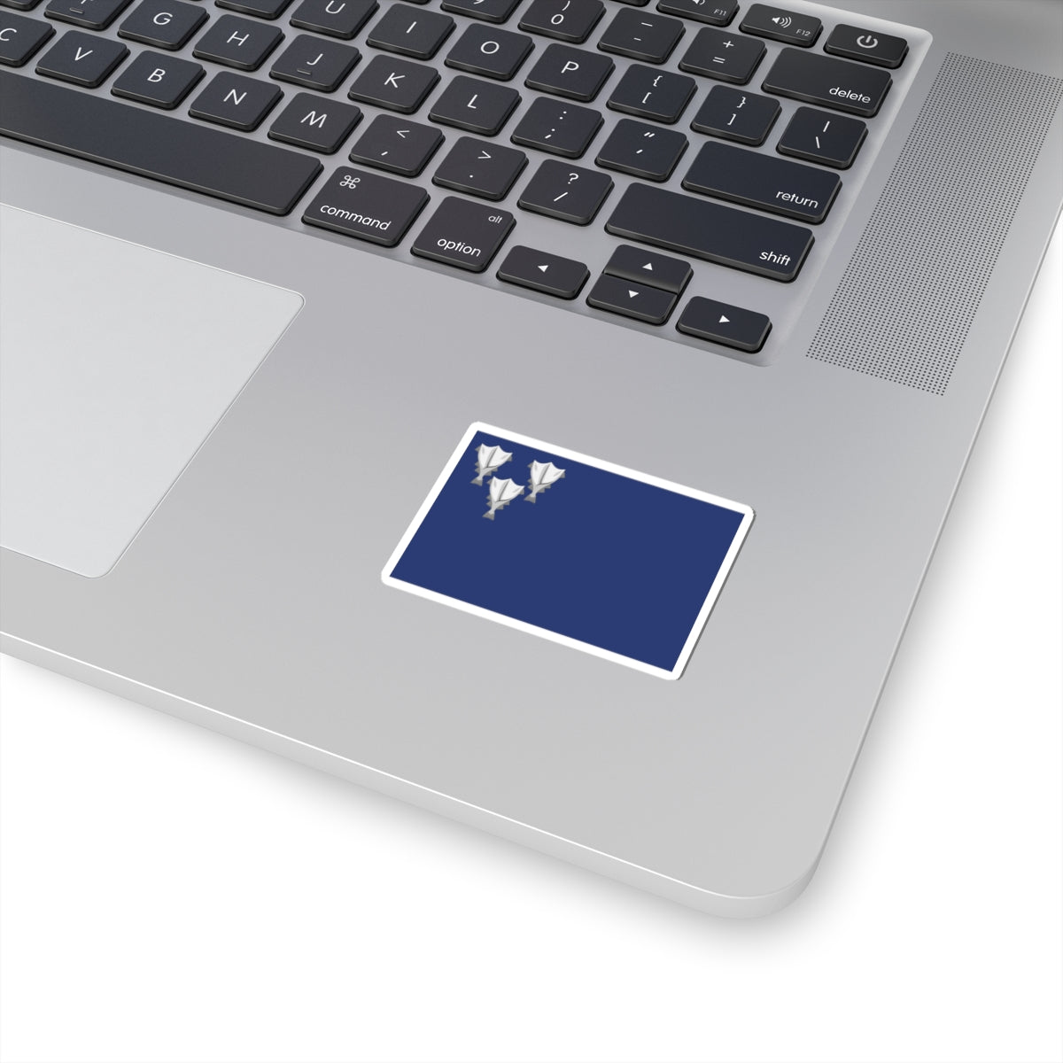 Flag of Jørgen Jørgensen 1809 (Iceland) STICKER Vinyl Kiss-Cut Decal