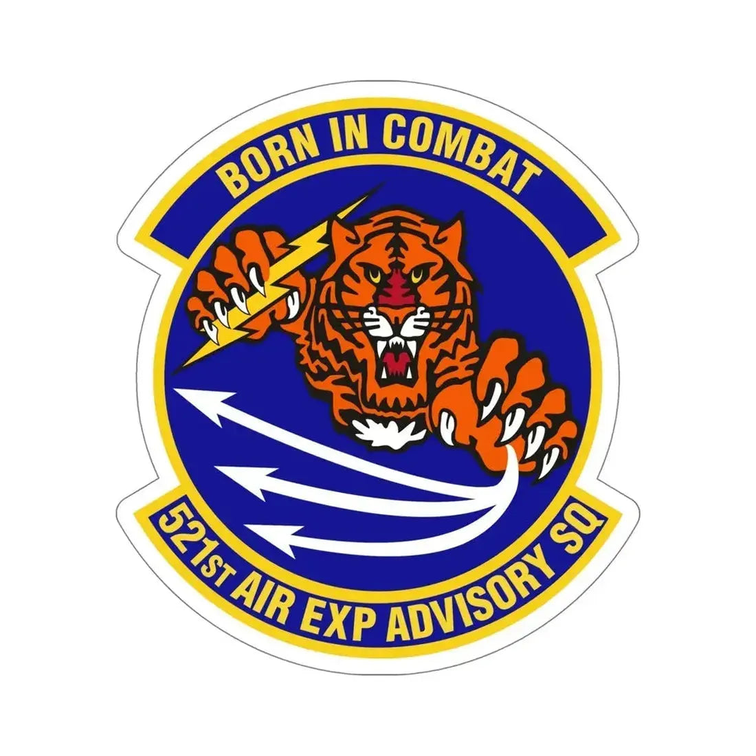521st Air Expeditionary Advisory Squadron (U.S. Air Force) STICKER Vinyl Die-Cut Decal - The Sticker Space