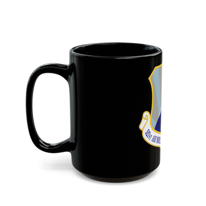 521st Air Mobility Operations Group (U.S. Air Force) Black Coffee Mug-The Sticker Space