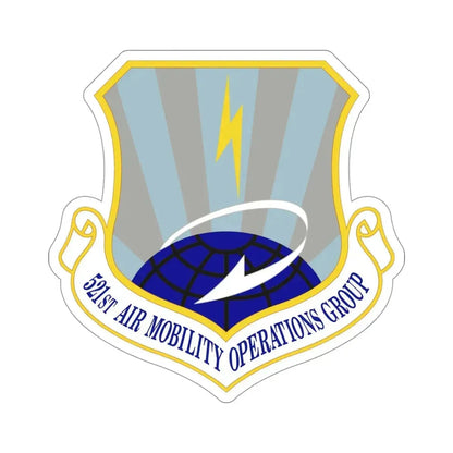 521st Air Mobility Operations Group (U.S. Air Force) STICKER Vinyl Die-Cut Decal 4 Inch - The Sticker Space