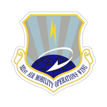 521st Air Mobility Operations Wing (U.S. Air Force) STICKER Vinyl Die-Cut Decal - The Sticker Space