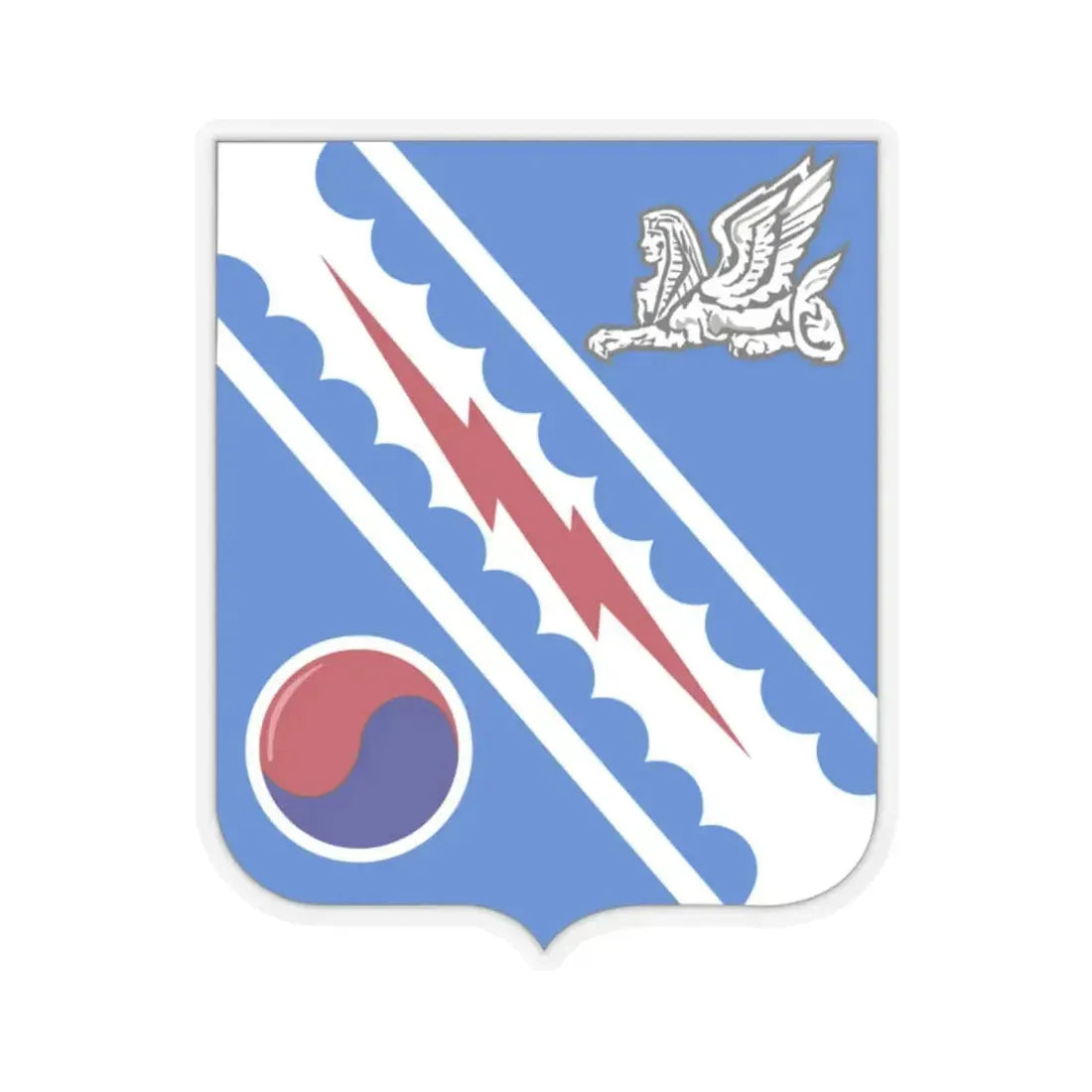 522 Military Intelligence Battalion 2 (U.S. Army) STICKER Vinyl Kiss-Cut Decal 2 Inch Transparent - The Sticker Space