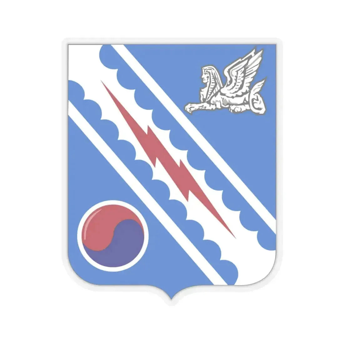 522 Military Intelligence Battalion 2 (U.S. Army) STICKER Vinyl Kiss-Cut Decal 6 Inch Transparent - The Sticker Space