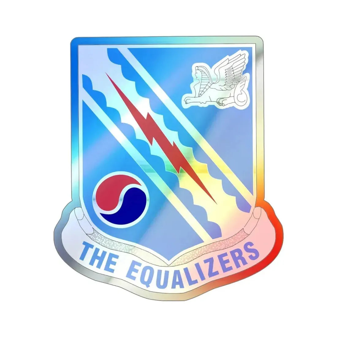 522 Military Intelligence Battalion (U.S. Army) Holographic STICKER Die-Cut Vinyl Decal - The Sticker Space