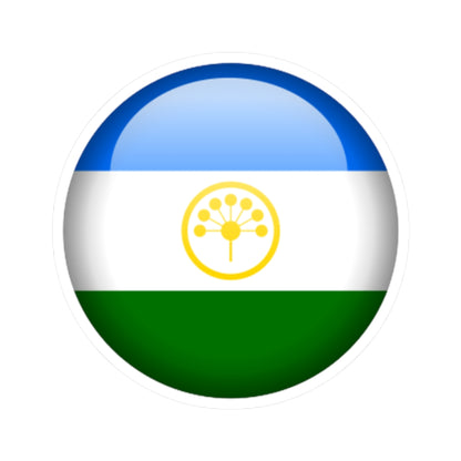 Flag orb Bashkortostan (Russia) STICKER Vinyl Kiss-Cut Decal